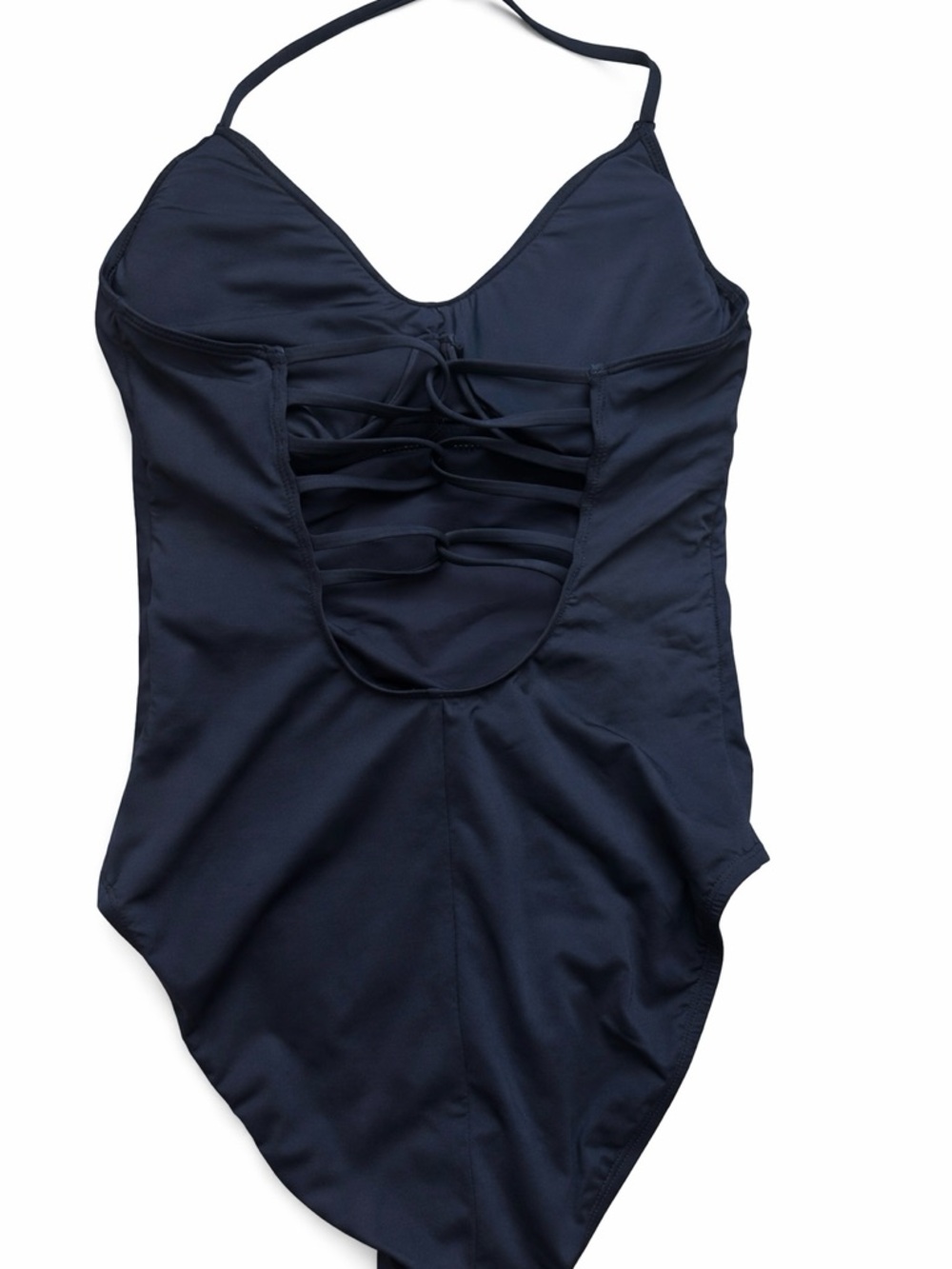 La Blanca Black Halter One-Piece Swimsuit. Classic and Flattering. Size 10 - Picture 3 of 9